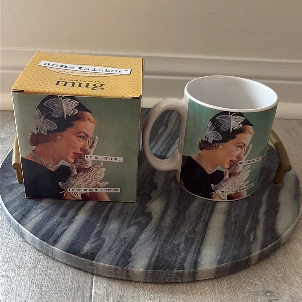 Anne Taintor Retro Mug NEW! In box.